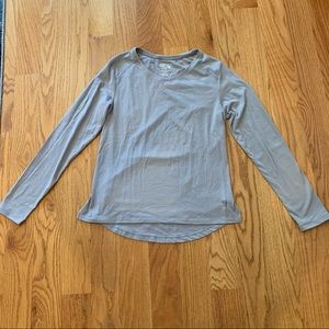 Mountain Hardware Grey Long Sleeve Top - Size S